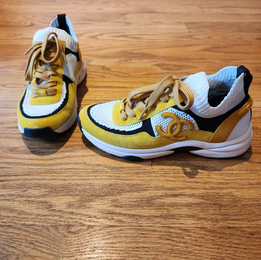 Authentic Chanel Sneakers - Picture 7 of 8